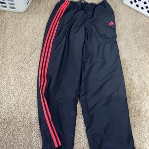Adidas workout pants, look unused, side pockets